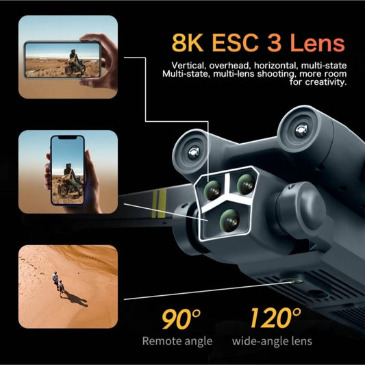 Antman Orignal M3 Max Dual Camera Obstacle Avoidance Quadcopter RC With HD Camera Drone