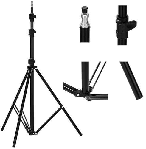 9 Feet Heavy Adjustable Light Stand for Ring Light|LED Video Light|B0DBF1K9QS