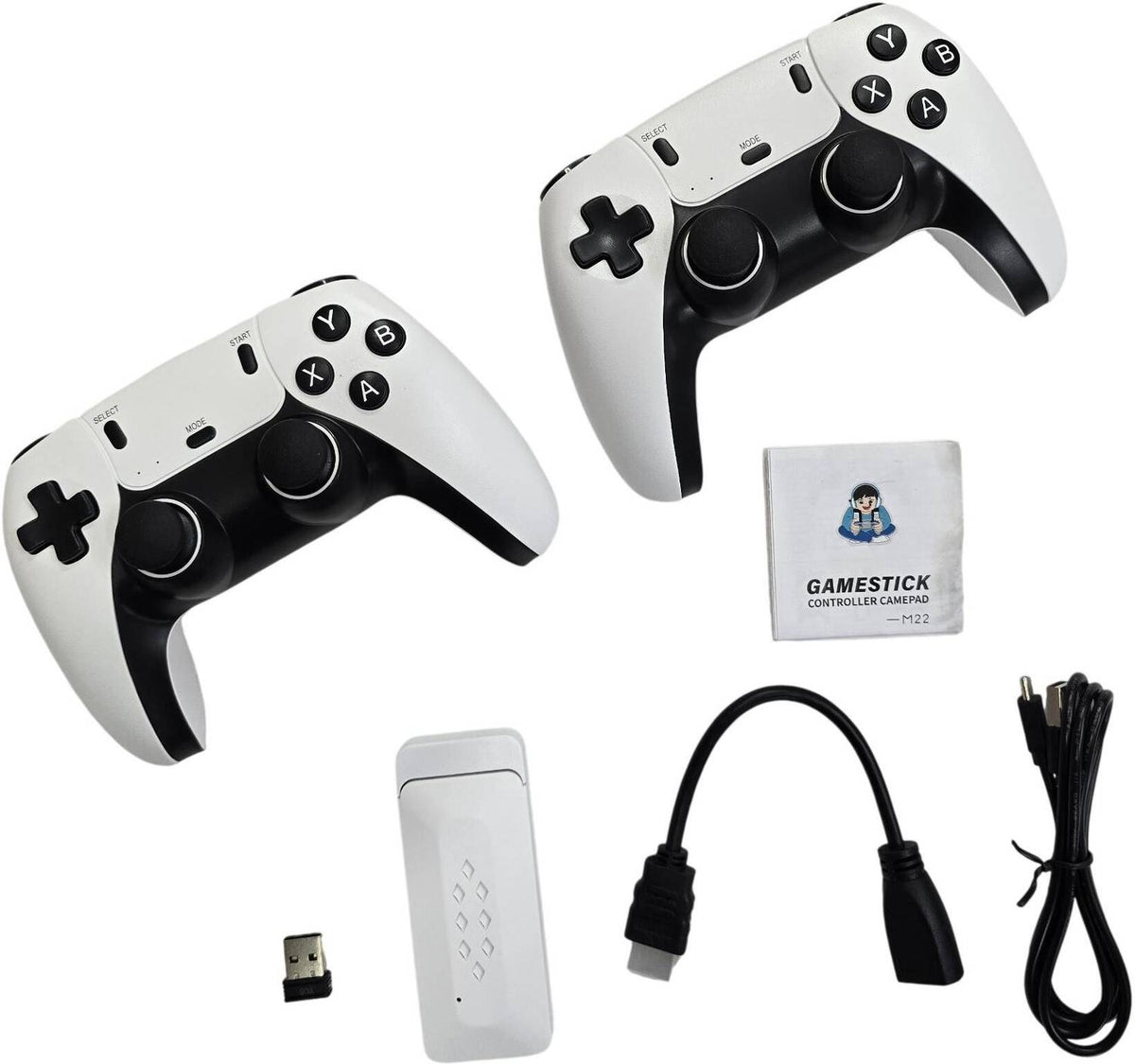 M22 4K Retro Gaming Console with Wireless Controllers