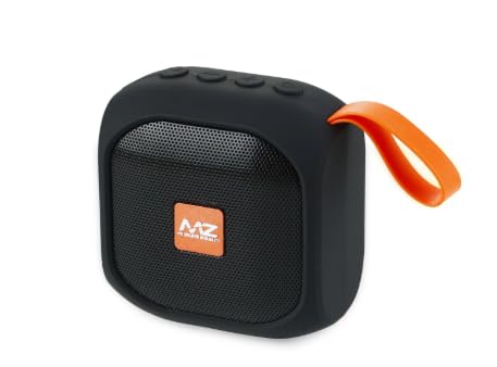 USU MZ M29VP Portable Wireless Bluetooth Speaker with HD Sound, Deep Bass, Long Playtime & Strap – Mini Outdoor Travel Speaker (Red)|B0FQJV45N2