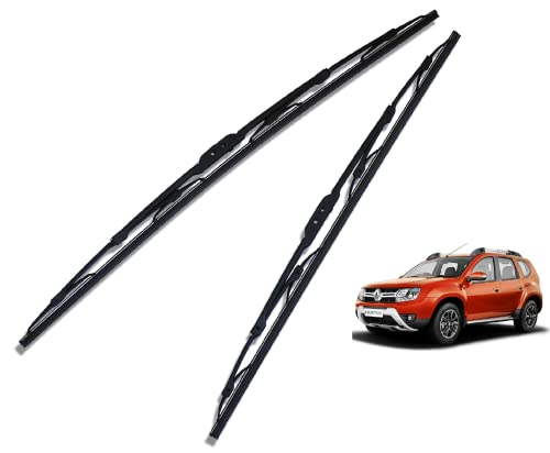 Euro Care Metal Type Wiper Blade Compatibility with Tata Altroz Windshield Car Wiper Blade Size D-24,P-16|B0B7XMDG6M