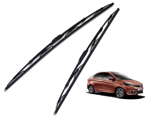 Euro Care Metal Type Wiper Blade Compatibility with Tata Altroz Windshield Car Wiper Blade Size D-24,P-16|B0B7XMDG6M