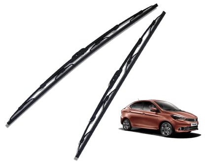 Euro Care Metal Type Wiper Blade Compatibility with Tata Altroz Windshield Car Wiper Blade Size D-24,P-16|B0B7XMDG6M