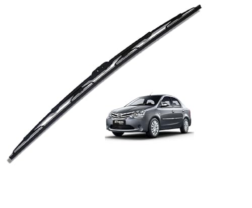 Euro Care Metal Type Wiper Blade Compatibility with Tata Altroz Windshield Car Wiper Blade Size D-24,P-16|B0B7XMDG6M