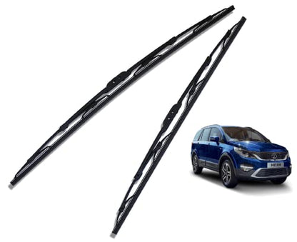 Euro Care Metal Type Wiper Blade Compatibility with Tata Altroz Windshield Car Wiper Blade Size D-24,P-16|B0B7XMDG6M