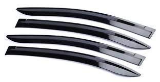 Car Rain Wind Door Visor/Side Window Deflector/Unbreakable/Rain Guard/Wind Guard Accessories Compatible for (Hyundai i10 Grand)|B089R54TNN