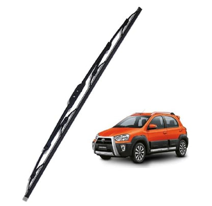 Euro Care Metal Type Wiper Blade Compatibility with Tata Altroz Windshield Car Wiper Blade Size D-24,P-16|B0B7XMDG6M