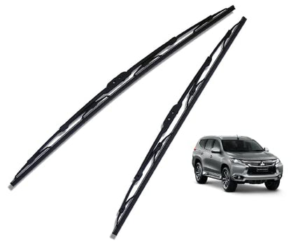 Euro Care Metal Type Wiper Blade Compatibility with Tata Altroz Windshield Car Wiper Blade Size D-24,P-16|B0B7XMDG6M