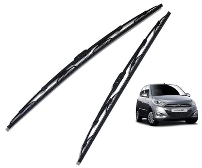Euro Care Metal Type Wiper Blade Compatibility with Tata Altroz Windshield Car Wiper Blade Size D-24,P-16|B0B7XMDG6M