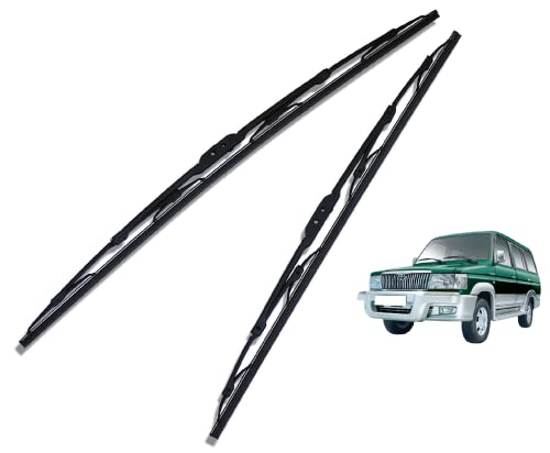 Euro Care Metal Type Wiper Blade Compatibility with Tata Altroz Windshield Car Wiper Blade Size D-24,P-16|B0B7XMDG6M