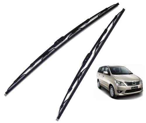 Euro Care Metal Type Wiper Blade Compatibility with Tata Altroz Windshield Car Wiper Blade Size D-24,P-16|B0B7XMDG6M