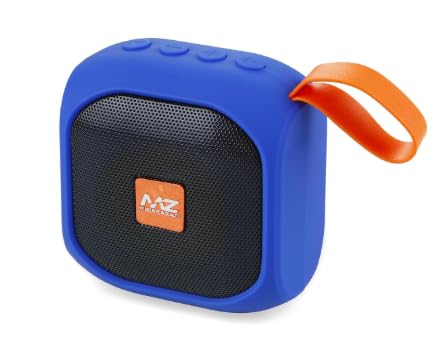 USU MZ M29VP Portable Wireless Bluetooth Speaker with HD Sound, Deep Bass, Long Playtime & Strap – Mini Outdoor Travel Speaker (Red)|B0FQJV45N2