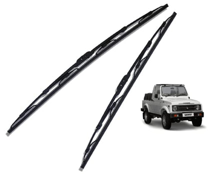 Euro Care Metal Type Wiper Blade Compatibility with Tata Altroz Windshield Car Wiper Blade Size D-24,P-16|B0B7XMDG6M