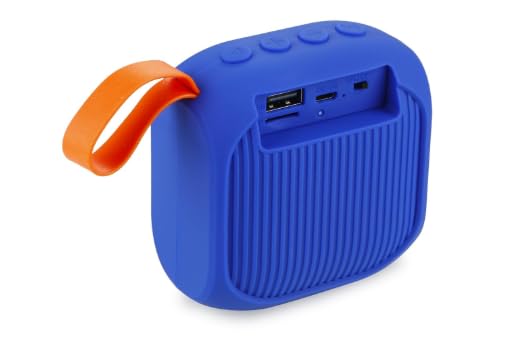 USU MZ M29VP Portable Wireless Bluetooth Speaker with HD Sound, Deep Bass, Long Playtime & Strap – Mini Outdoor Travel Speaker (Red)|B0FQJV45N2