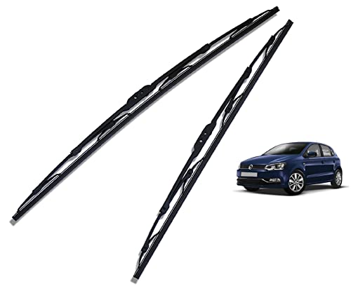 Euro Care Metal Type Wiper Blade Compatibility with Tata Altroz Windshield Car Wiper Blade Size D-24,P-16|B0B7XMDG6M