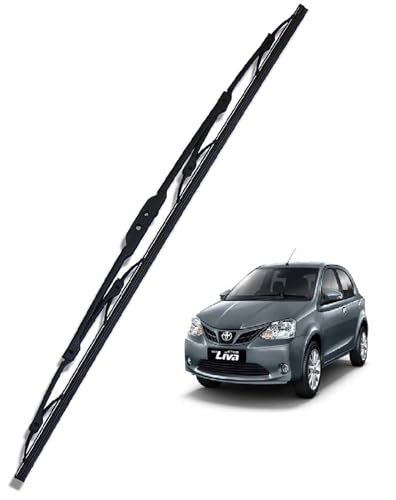 Euro Care Metal Type Wiper Blade Compatibility with Tata Altroz Windshield Car Wiper Blade Size D-24,P-16|B0B7XMDG6M