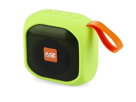 USU MZ M29VP Portable Wireless Bluetooth Speaker with HD Sound, Deep Bass, Long Playtime & Strap – Mini Outdoor Travel Speaker (Red)|B0FQJV45N2