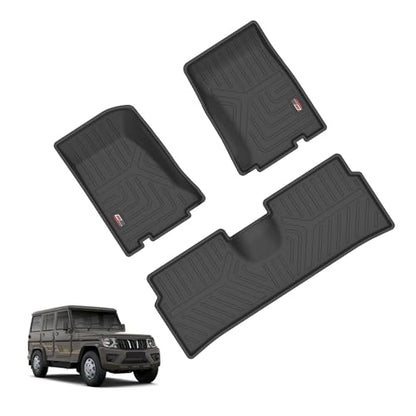 GFX TPV Car Floor Mats Premium Life Long Foot Mats | Compatible with Dzire (2012 to 2019) / Swift (2011 to 2017) Onwards | Waterproof, Anti-Slip, All-Weather, Durable & Easy to Clean Car Mats, Black|B0CZXGXX6N