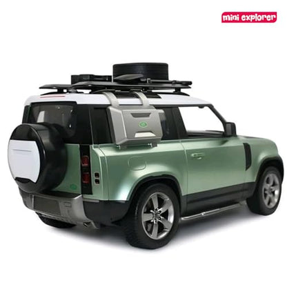 MiniExplorer SUV Defender Remote Control RC Car with Real Smoke | High Speed Racing Toy with LED Lights | Rechargeable Battery | Fully Functional RC Vehicle for Kids Boys & Girls|B0GVT13HQ2