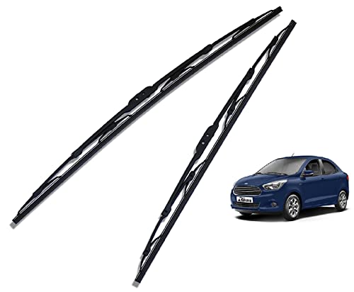 Euro Care Metal Type Wiper Blade Compatibility with Tata Altroz Windshield Car Wiper Blade Size D-24,P-16|B0B7XMDG6M