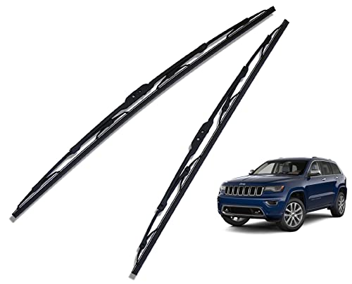 Euro Care Metal Type Wiper Blade Compatibility with Tata Altroz Windshield Car Wiper Blade Size D-24,P-16|B0B7XMDG6M