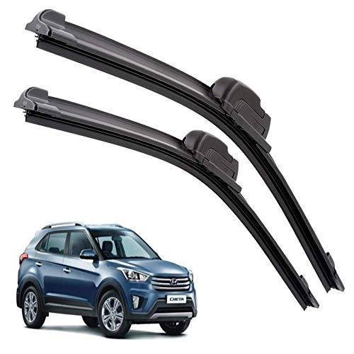 Euro Care Windshield Car Wiper Blades Compatibility with Tata Altroz - Set of 2Pc (D-24,P-16)|B0B7XRMBJ3