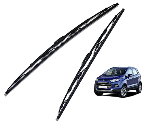 Euro Care Metal Type Wiper Blade Compatibility with Tata Altroz Windshield Car Wiper Blade Size D-24,P-16|B0B7XMDG6M