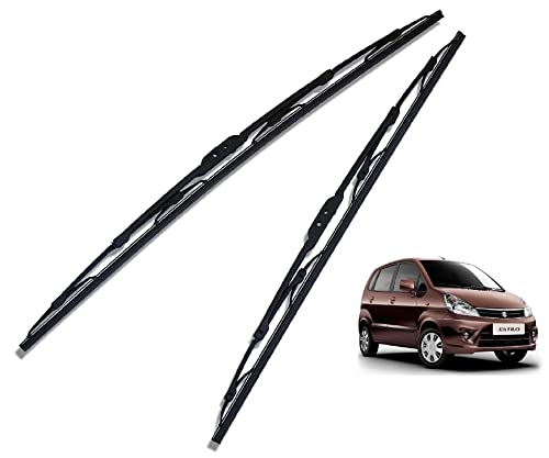 Euro Care Metal Type Wiper Blade Compatibility with Tata Altroz Windshield Car Wiper Blade Size D-24,P-16|B0B7XMDG6M