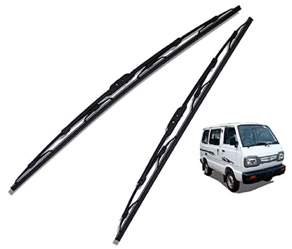 Euro Care Metal Type Wiper Blade Compatibility with Tata Altroz Windshield Car Wiper Blade Size D-24,P-16|B0B7XMDG6M