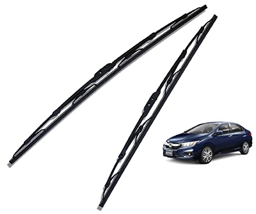 Euro Care Metal Type Wiper Blade Compatibility with Tata Altroz Windshield Car Wiper Blade Size D-24,P-16|B0B7XMDG6M
