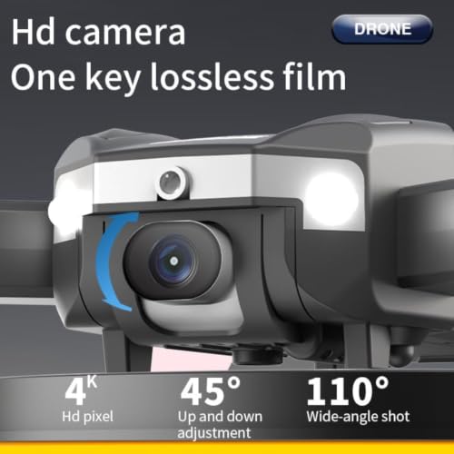Drone with 4k Camera Foldable 1080P HD Drone with FPV Live Video, Smart Gestures Selfie, Altitude Hold, One Key Take Off/Landing, 3D Flips for Kids and Adults.|B0HFKG7N4K