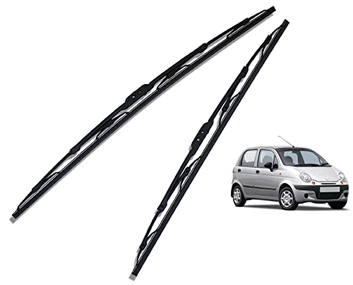 Euro Care Metal Type Wiper Blade Compatibility with Tata Altroz Windshield Car Wiper Blade Size D-24,P-16|B0B7XMDG6M