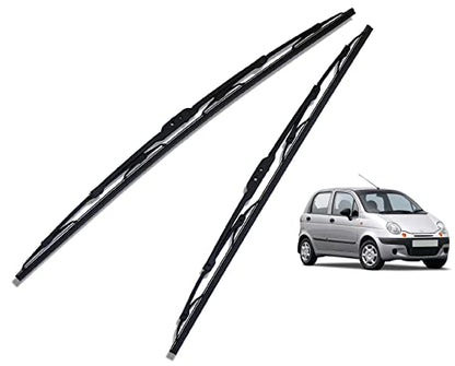 Euro Care Metal Type Wiper Blade Compatibility with Tata Altroz Windshield Car Wiper Blade Size D-24,P-16|B0B7XMDG6M