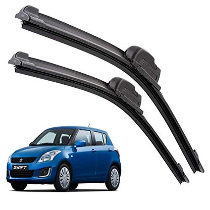 Euro Care Windshield Car Wiper Blades Compatibility with Tata Altroz - Set of 2Pc (D-24,P-16)|B0B7XRMBJ3