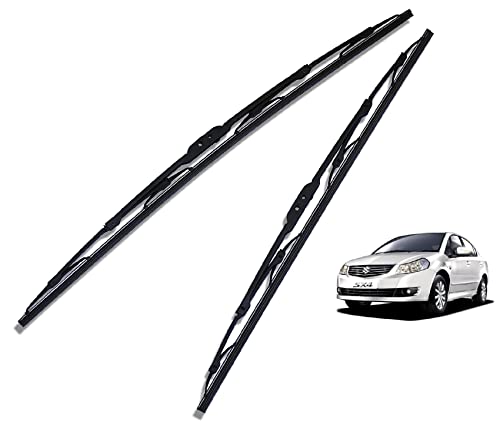 Euro Care Metal Type Wiper Blade Compatibility with Tata Altroz Windshield Car Wiper Blade Size D-24,P-16|B0B7XMDG6M