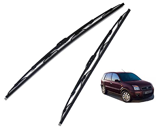 Euro Care Metal Type Wiper Blade Compatibility with Tata Altroz Windshield Car Wiper Blade Size D-24,P-16|B0B7XMDG6M
