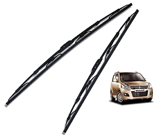 Euro Care Metal Type Wiper Blade Compatibility with Tata Altroz Windshield Car Wiper Blade Size D-24,P-16|B0B7XMDG6M