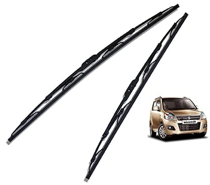 Euro Care Metal Type Wiper Blade Compatibility with Tata Altroz Windshield Car Wiper Blade Size D-24,P-16|B0B7XMDG6M