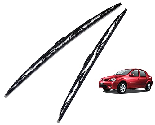 Euro Care Metal Type Wiper Blade Compatibility with Tata Altroz Windshield Car Wiper Blade Size D-24,P-16|B0B7XMDG6M
