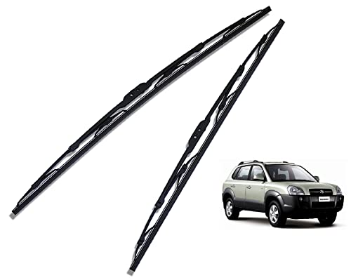 Euro Care Metal Type Wiper Blade Compatibility with Tata Altroz Windshield Car Wiper Blade Size D-24,P-16|B0B7XMDG6M