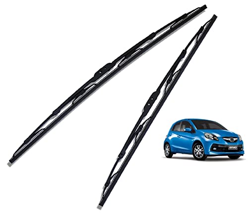 Euro Care Metal Type Wiper Blade Compatibility with Tata Altroz Windshield Car Wiper Blade Size D-24,P-16|B0B7XMDG6M