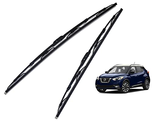 Euro Care Metal Type Wiper Blade Compatibility with Tata Altroz Windshield Car Wiper Blade Size D-24,P-16|B0B7XMDG6M