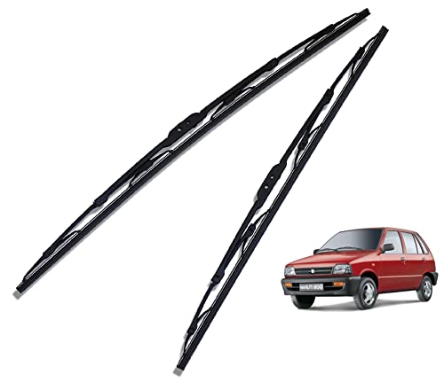 Euro Care Metal Type Wiper Blade Compatibility with Tata Altroz Windshield Car Wiper Blade Size D-24,P-16|B0B7XMDG6M