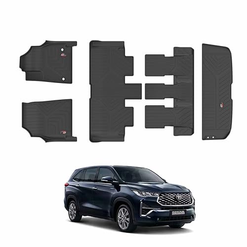 GFX TPV Car Floor Mats Premium Life Long Foot Mats | Compatible with Dzire (2012 to 2019) / Swift (2011 to 2017) Onwards | Waterproof, Anti-Slip, All-Weather, Durable & Easy to Clean Car Mats, Black|B0CZXGXX6N
