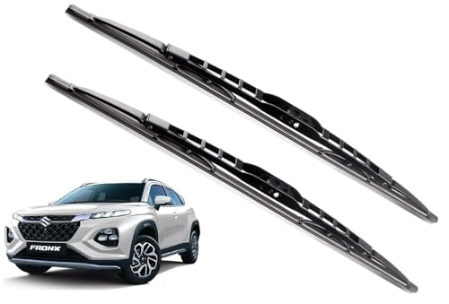 Euro Care Metal Type Wiper Blade Compatibility with Tata Altroz Windshield Car Wiper Blade Size D-24,P-16|B0B7XMDG6M