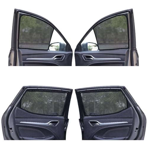 NEODRIFT 'NeoShade' Magnetic Car Sunshades for Hyundai Creta (2020-2026) (Set of 2 - Front Row Only)(UV Protection, Magnetic Grip, Privacy & Heat Control)|B0DWF1W9X3
