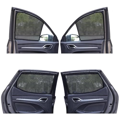 NEODRIFT 'NeoShade' Magnetic Car Sunshades for Hyundai Creta (2020-2026) (Set of 2 - Front Row Only)(UV Protection, Magnetic Grip, Privacy & Heat Control)|B0DWF1W9X3