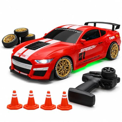 MiniExplorer SUV Defender Remote Control RC Car with Real Smoke | High Speed Racing Toy with LED Lights | Rechargeable Battery | Fully Functional RC Vehicle for Kids Boys & Girls|B0GVT13HQ2