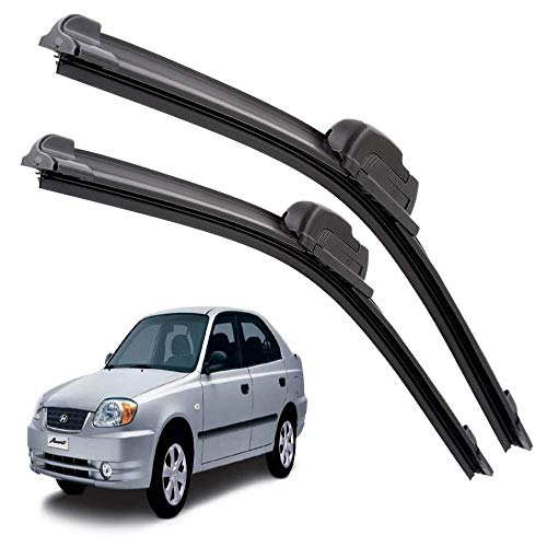 Euro Care Windshield Car Wiper Blades Compatibility with Tata Altroz - Set of 2Pc (D-24,P-16)|B0B7XRMBJ3