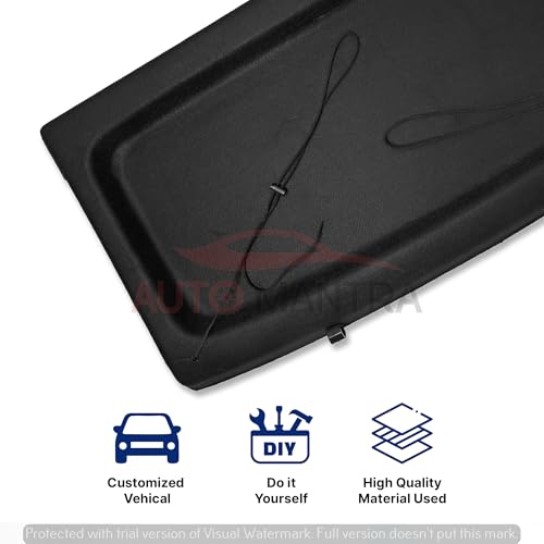 Car Parcel Tray Diggi Luggage Tray in Perfect Fitting Compatible for Baleno 22|B0F6V9HB74